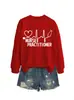 ENFERMERA PRACTICANTE Amazon Wish comercio exterior transfronterizo casual versátil mujer nuevo otoño e invierno sudadera