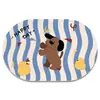 Alfombrilla absorbente de tierra de diatomeas dura de dibujos animados personalizada, alfombrilla de pie de secado rápido para baño, alfombrilla de pie antideslizante para entrada de baño y inodoro