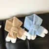 Bufanda Personalizada para Niños, Engrosada de Invierno, Moderna y Sencilla, Estilo Coreano, A Prueba de Frío, A Prueba de Viento, Protectora del Cuello, Felpa, Bufanda Cálida