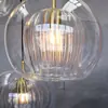 Lámpara de araña moderna creativa elegante para mesita de noche de dormitorio escandinavo, bar, vidrio, hogar, restaurante, escalera, lámpara pequeña de araña para mesa de comedor