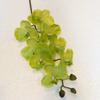 Producción y Suministro de Flores Artificiales de Orquídea Mariposa Pequeña Individual para Arreglos Florales, Bodas y Decoración del Hogar en Verde, Alta Simulación