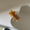 Grampo de Cabelo Pequeno Estrela de Ácido Acético para Meninas Grampo Infantil Exquisito Fofo Clipe para Franja Acessório de Cabelo Lado Cabelo Quebrado Clipe de Bico de Pato