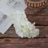 Simulación hortensia de cinco cabezas ramo artificial flor falsa modelado de diseño de lugar flores de boda arreglo floral guía de camino flor de seda al por mayor