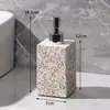Botella de Gel Antibacterial para Baño de Alta Calidad, Artículos para Lavabo, Juego de Cinco Piezas para Baño de Hotel, Decoraciones de Baño, Set de Artículos de Tocador