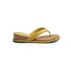 Versión de piel de oveja del mismo estilo de chanclas asiáticas ~ Tacón de cuña que aumenta la altura de 4,5 cm Chanclas para vacaciones en la playa para mujer