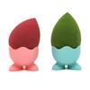 Soporte para Huevo de Belleza Antimoho Estante de Almacenamiento de Huevo de Belleza de Silicona Soporte para Borla de Polvo Soporte de Silicona para Huevo de Maquillaje Soporte de Silicona para Huevo