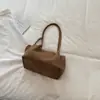 Bolsa de Braço Modelo Novo 2026, Estilo Coreano, Alto Valor Estético, Grande Capacidade, Bolsa de Mão com Padrão Trançado, Bolsa de Ombro Simples