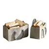 Fuentes de Suministro de Amazon Soportan Dropshipping de Bolsas de Fieltro para Leña de Gran Capacidad, Bolsas de Almacenamiento de Leña, Bolsas Tote y Bolsas de Fieltro