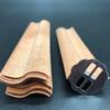 Vela de Aromaterapia con Núcleo de Cera de Madera en Forma de S Núcleo de Cera de Madera Cera de Soja Núcleo de Cera de Madera Cera de Parafina Línea de Velas