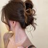 Pinza para el Cabello Extra Grande de 13 cm para Mujeres con Cabello Grueso, Nuevo Modelo 2026, Tamaño Grande Sencillo, Aspecto de Alta Gama, Pasador para la Parte Posterior de la Cabeza, Pinza de Tiburón