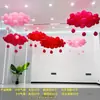 Mismo Estilo del Libro Rojo Pequeño Globo de Nube Aérea Evento en Centro Comercial Decoración para Fiesta de Graduación Escolar Arreglo Accesorios para Fotos