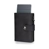 Ventas Directas de Fábrica Amazon wsih aleación de aluminio Portatarjetas de Cuero Billetera para Hombre automática de extracción de tarjetas piel de vaca Crazy Horse