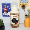 Taza Termo de Gran Capacidad Estilo Nuevo Transfronterizo Dibujos Animados Portátil al Vacío para Niños Estudiantes Deportistas Botella de Agua Taza de Agua Impresa para Exteriores