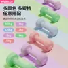 KAISKang Ai Si Halteres Revestidos para Fitness Feminino Equipamento de Treinamento de Força para Casa Iniciante Yoga Exercício Músculos do Braço