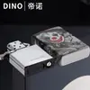 Serie Di Nuo de Seis Caras Impresa a Color Múltiples Patrones Exquisito Rueda de Amolado Retro Encendedor a Prueba de Viento de Queroseno Regalo Dropshipping