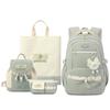 Mochila Nueva de Estilo para Estudiante de Secundaria para Mujer, Mochila Casual de Viaje Ultraligera, Mochila Transfronteriza de Gran Capacidad para Estudiante Universitario
