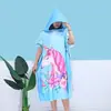 Poncho Toalha de Banho Secagem Rápida para Adultos, Toalha de Praia para Proteção Solar, Poncho para Trocar de Roupa, Roupão com Capuz para Homens, Verão
