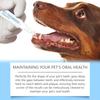 Yegbong Nuevo Cepillo de Dientes para Mascotas Cuidado Suave Aliento Fresco Limpia Olor Bucal Pluma Limpiadora de Dientes para Mascotas