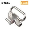 Fivela de Metal de Alta Resistência para Pulseira de 1 polegada Fivela de Metal de Liberação Rápida Suporte de Madeira Fivela Prateada de Alta Resistência