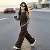 Colección Coreana Primavera y Otoño 2026 para Niñas Medianas y Grandes, Niñas Pequeñas, Niños Chaleco Elegante Juego de Tres Piezas Conjunto Infantil Holgado