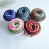 Venta al por mayor Hilo de Lana Hui Cai Hilo Islandés DIY Crochet Hecho a Mano Suéter Chal Hilo Sección Larga Teñido Color Degradado Hilo de Lana Islandés