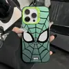 Adequado para Apple 18Promax Popular Transfronteiriço Suporte Homem-Aranha para Celulares iPhone e Xiaomi, Capas Macias e Rígidas com Personalização UV