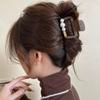 Pinza Elegante y Sofisticada para el Cabello, Nuevo Modelo 2025 para Recogidos en la Parte Trasera de la Cabeza, Pinza de Tiburón Grande para Cabello Espeso, Suministro de Accesorios para el Cabello