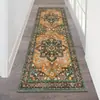Alfombra de terciopelo de cristal para uso doméstico, alfombra larga de salón, felpudo resistente a la suciedad y al desgaste, alfombra de pasillo para el hogar de estilo bohemio con diseño de ondas de agua