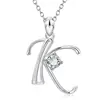Weiya deseo cruzado comercio electrónico suministro 26 letras inglesas moda colgante de diamantes joyería de moda