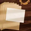 Sobre de Papel de Embalaje Marrón Más Set de Papelería Retro Engrosado Exquisito Papel de Carta de Gama Alta Romántico Chino Carta de Amor Manuscrita