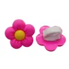 Fivela de Cadarço de Tênis Florzinha Fofa Decoração de Sapato Flor de Sapato Clipe de Fivela de Cadarço Tênis Branco de Estudante Acessórios para Sapatos Acessórios