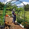 Red para plantas trepadoras de jardinería transfronteriza Red para enredaderas de Gloria de la Mañana Lirio Red para calabaza frijol cuerno Estructura trepadora Rejilla para flores Red de soporte secundaria