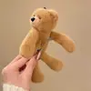 Clip para el pelo de osito tierno tumbado de dibujos animados Pinza BB Pinza lateral para flequillo Pasador Pinza superior Accesorios para el pelo de oso de peluche Diadema