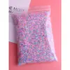 Enchimento para Caixa de Presente de Meteorito Bolas de Espuma Coloridas Macaron Partículas Redondas Artesanal DIY Decoração de Presente de Natal