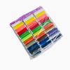 Bolsa de costura DIY 50 yardas bobina pequeña hilo para dedos 402 hilo para coser fabricantes al por mayor