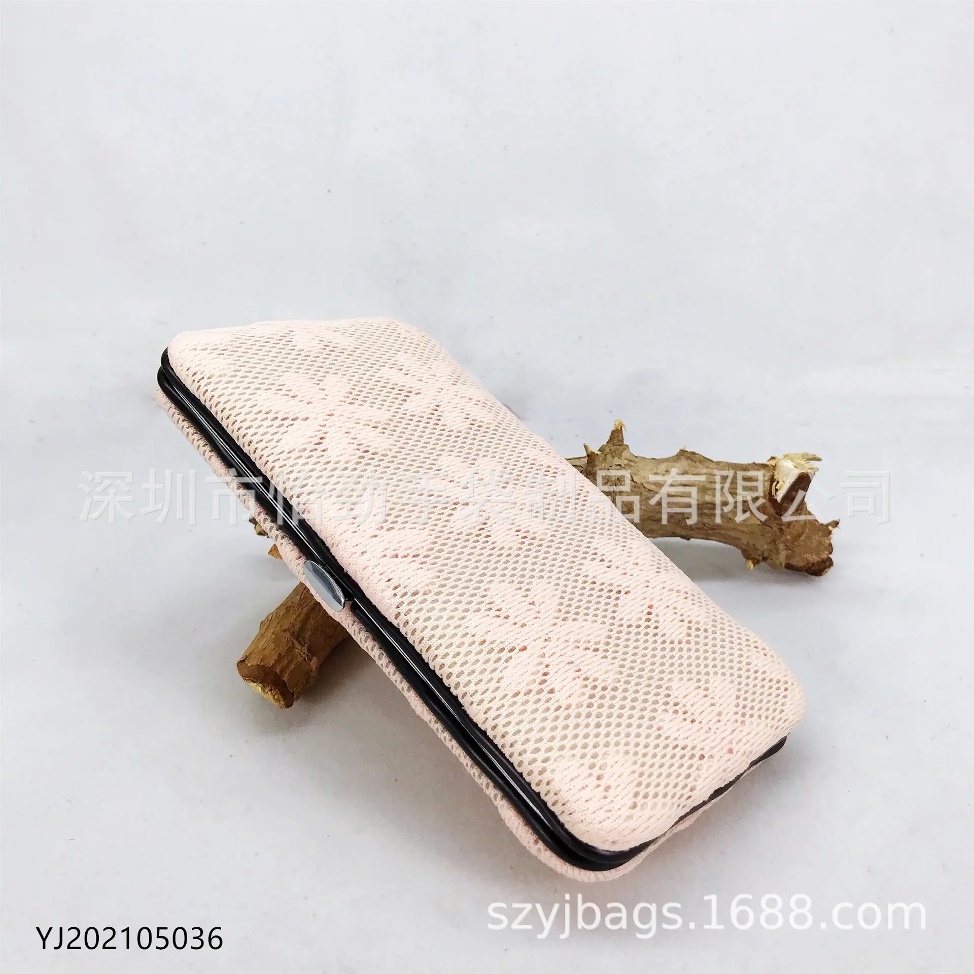 压化纹网格化妆包 盒式化妆包 美甲工具包
