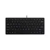 Teclado Mini Mini Chocolate K1000 com Fio Teclado para Laptop Portátil USB