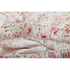 Novo Produto Cetim de Viscose Feminino Rosa Estampado Manga Curta Conjunto de Pijama Confortável Casual Conjunto para Usar em Casa