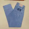 Jeans masculinos de verão leves, corte reto e solto, calças casuais masculinas elásticas, calças masculinas versáteis com lavagem vintage