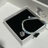 Arcoíris de verano ~ dopamina fresco colorido nicho al por mayor dulce Pulsera pulsera de cuerda elástica estrella arcoíris