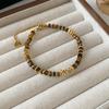 Pulseira Artificial de Cristal de Morango Amor Pérola Luz Luxo Senso High-end Pulseira Elástica Moda Coringa Pulseira Fábrica
