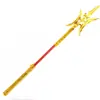 Juguetes Nuevos para Niños: Armas de los Tres Reinos, Espada de Guan Gong Electrochapada, Alabarda Pintada Fang Tian, Lanza de Zhao Yun, Venta al por mayor de artículos de puestos en zonas turísticas