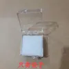 Caja de Exhibición de Alta Transparencia, Caja para Muestras Minerales, Almohadilla de Espuma, Base Interna Dura, Se Puede Acoplar a la Caja de Minerales, Se Vende por Separado