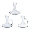 Criativo com boca chanfrada Decanter Cristal Vidro Decanter Vinho Decanter Garrafa Vinho Fermentado Garrafa Vinho Dispencer