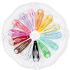 Presilha BB clássica atacado furo passante gota de tinta batida fundo cor de doce presilha gota d'água presilha de quebra grampo de cabelo infantil DIY grampo de cabelo