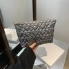 Bolsa Cosmética de Algodón Suave para Mujer 2024 Nueva Portátil Simple Bolsa de Almacenamiento Bolsa Interior Gran Capacidad Neceser Viaje