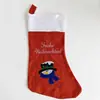 Decoraciones Navideñas Transfronterizas, Calcetines Navideños, Bolsas de Regalo Bordadas, Calcetines Navideños, Nuevos Adornos Colgantes para Personas Mayores, Niños