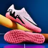 Chuteiras de Futebol Modelo Novo 2025 Transfronteiriças para Homens e Mulheres, Alunos do Ensino Fundamental e Médio, Sapatos Esportivos para Competição e Treino, Travas Tf, Atacado, Antiderrapantes