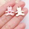 Mezcla 60 Accesorios para Joyería DIY del Día de San Valentín Colgante de Aleación con Forma de Corazón Gota de Aceite Corazón de Durazno Collares Pendientes Colgante para Teléfono Móvil
