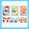 Pegatinas Populares de Disfraces del Equipo de Rescate de Cachorros Juguetes de Paw Patrol Pegatinas Educativas Creativas de Bricolaje para Niños